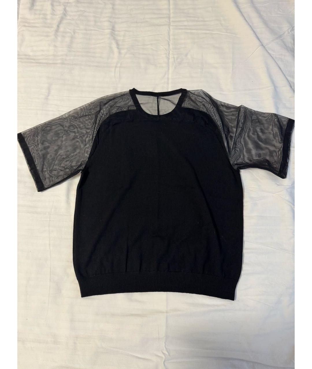 ICEBERG Черный шерстяной джемпер / свитер, фото 2