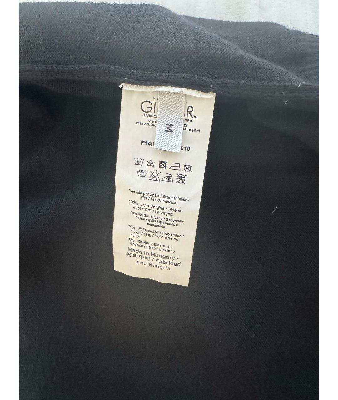 ICEBERG Черный шерстяной джемпер / свитер, фото 4