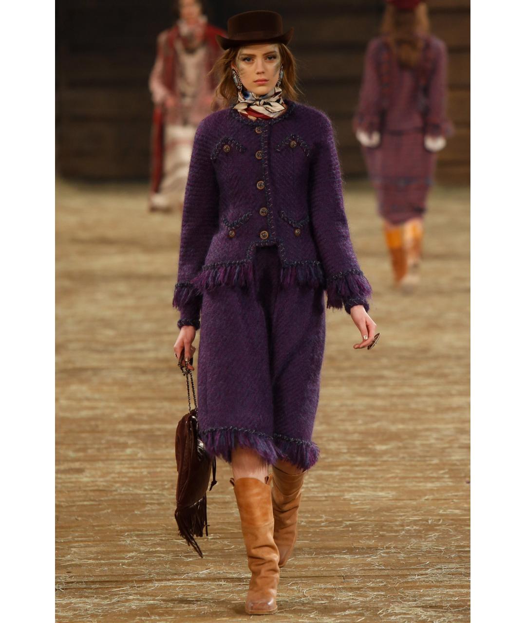 CHANEL Твидовая юбка миди, фото 2