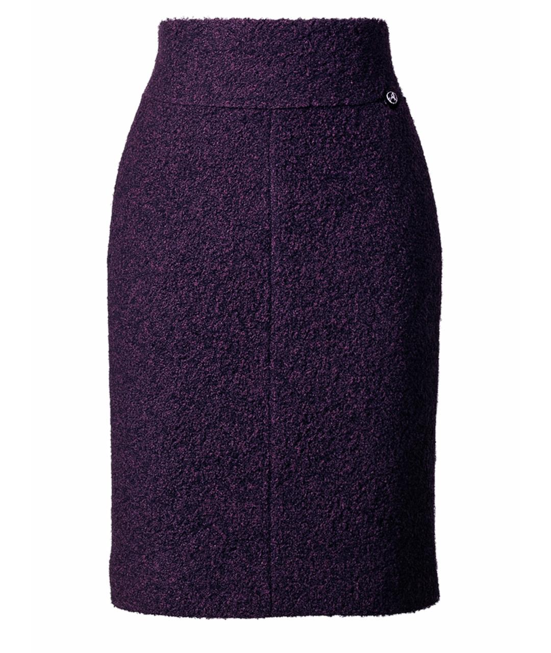 CHANEL Твидовая юбка миди, фото 1