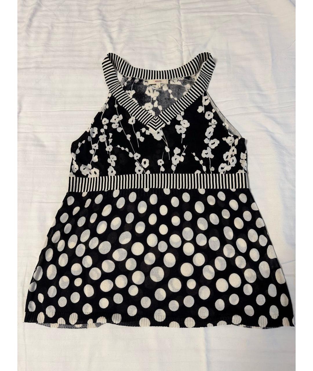 KENZO Мульти шелковая майка, фото 5