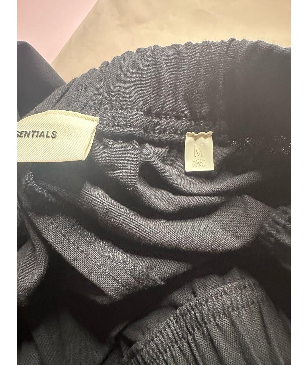 FEAR OF GOD ESSENTIALS Черные спортивные брюки и шорты, фото 5