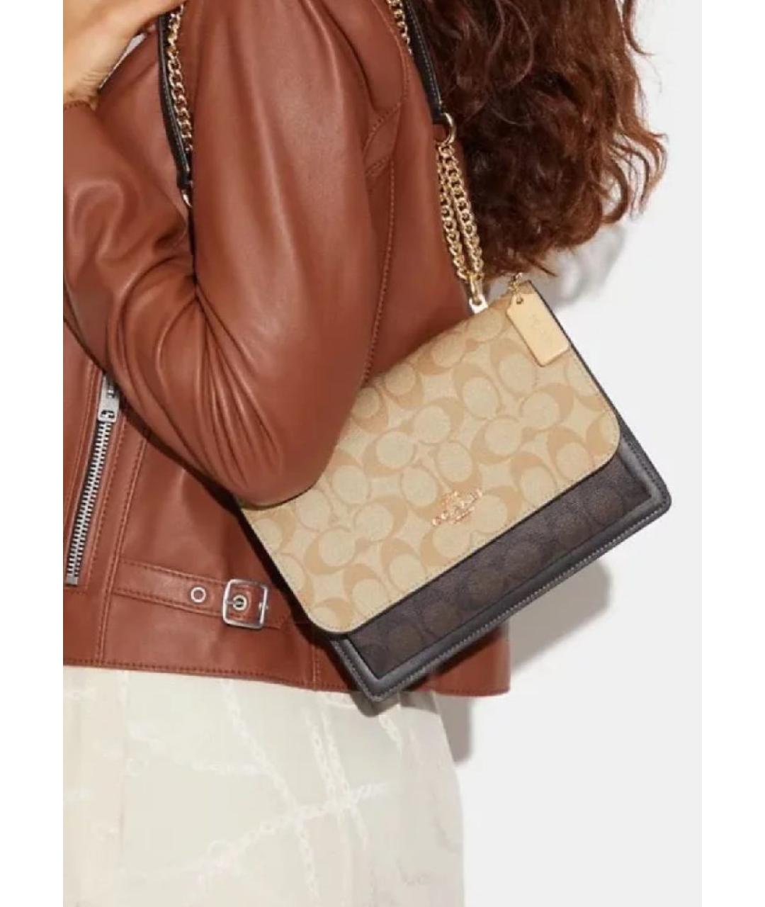 COACH Мульти кожаная сумка через плечо, фото 3