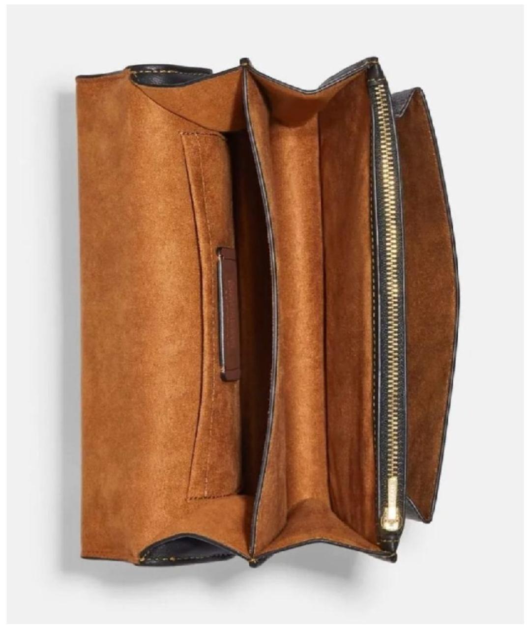 COACH Мульти кожаная сумка через плечо, фото 4