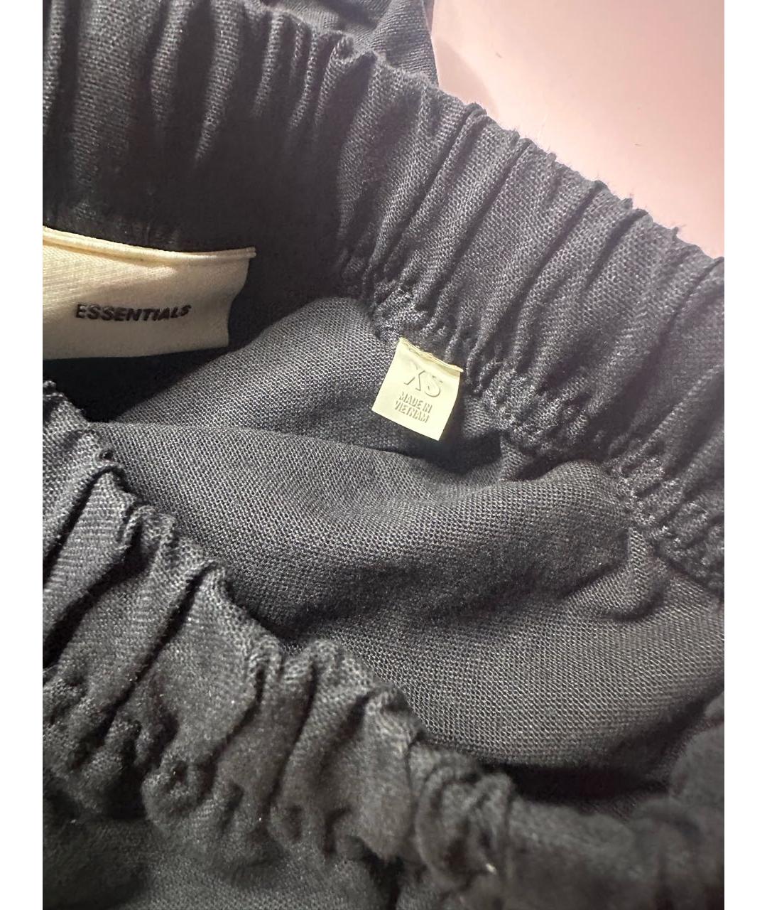 FEAR OF GOD ESSENTIALS Черные повседневные брюки, фото 3