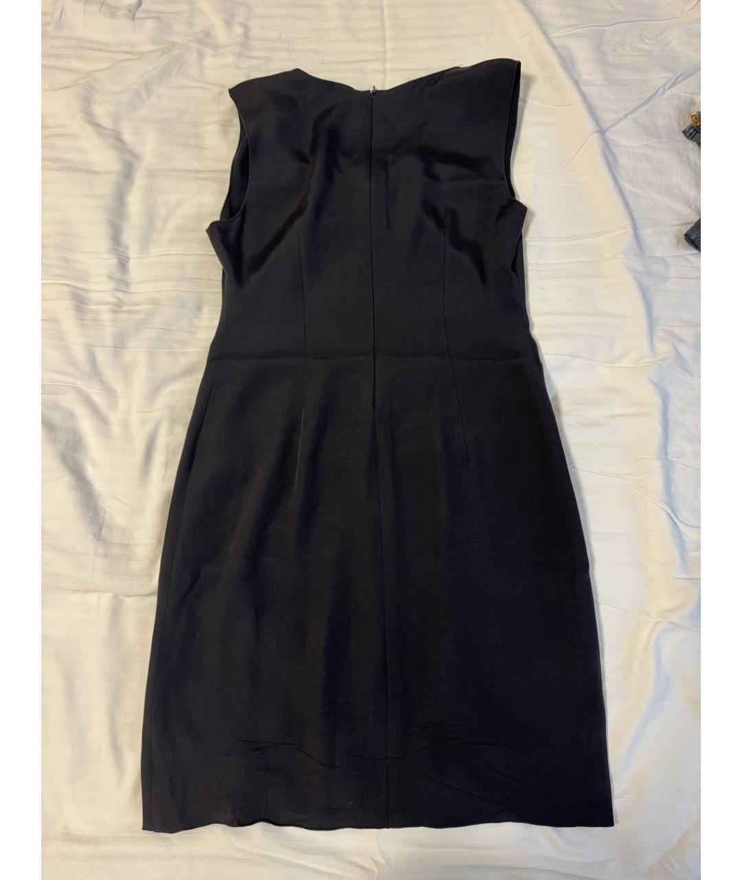 BLUMARINE Черное ацетатное вечернее платье, фото 2