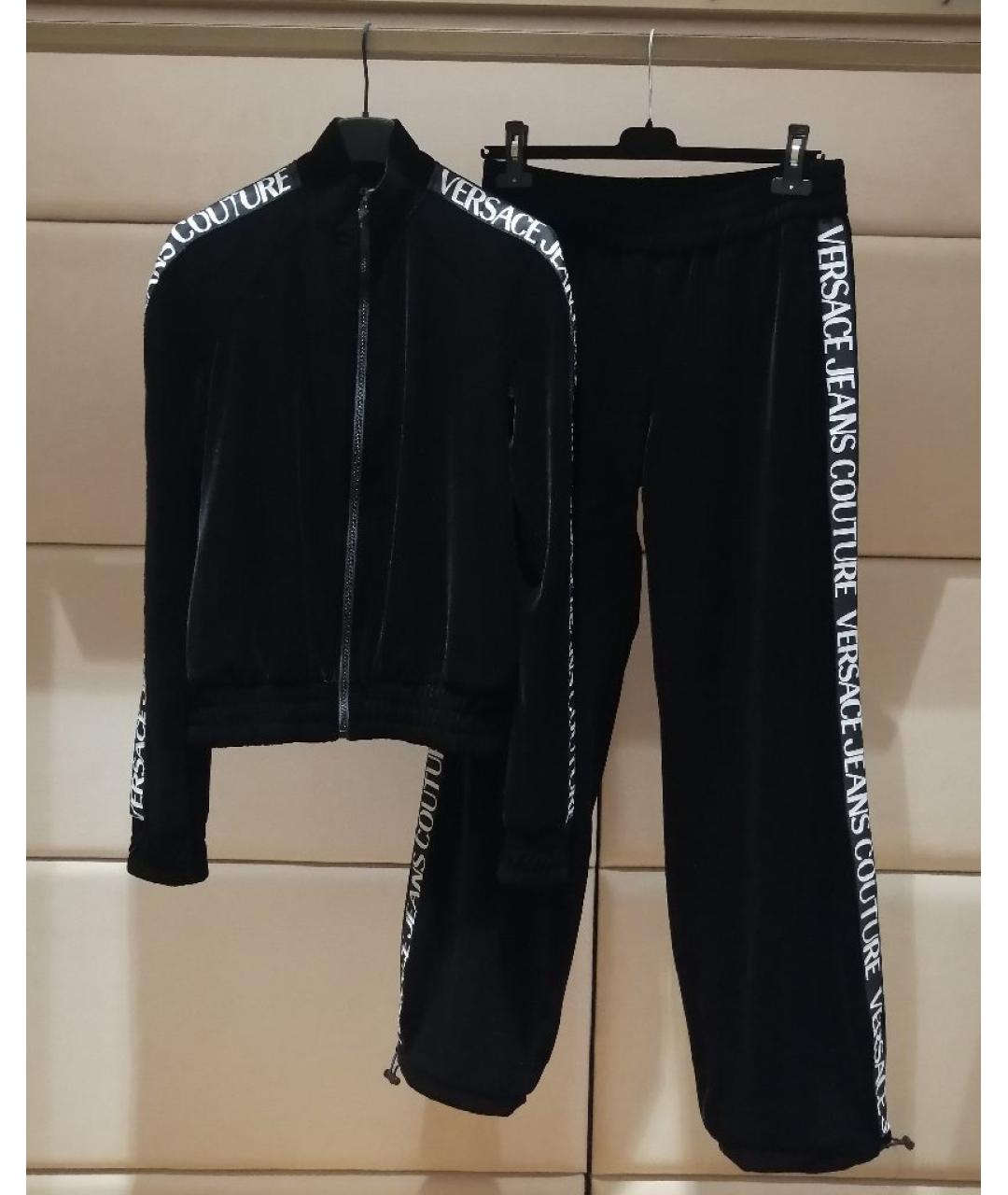 VERSACE JEANS COUTURE Черный спортивные костюмы, фото 3