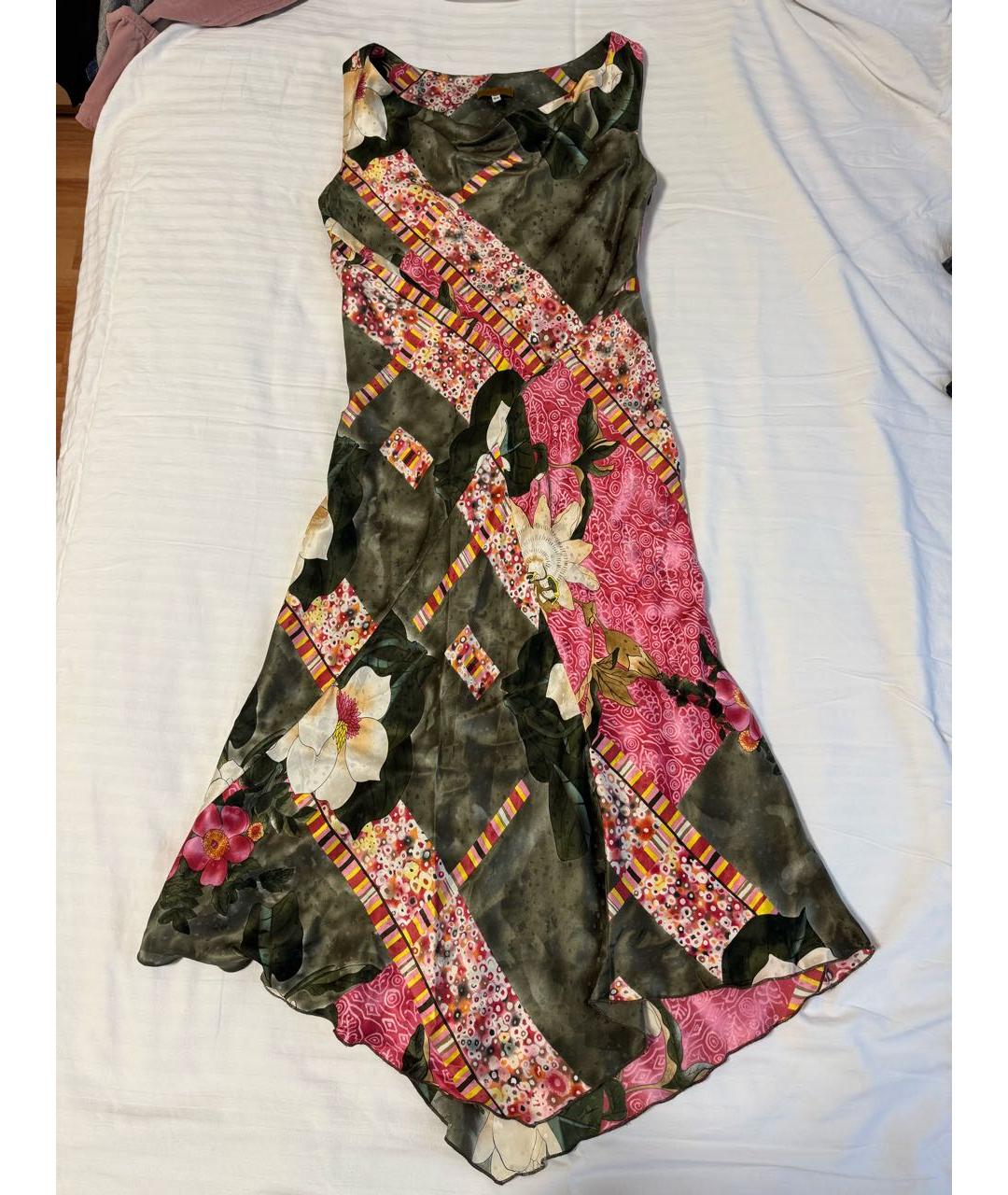 KENZO Мульти шелковый сарафан, фото 6