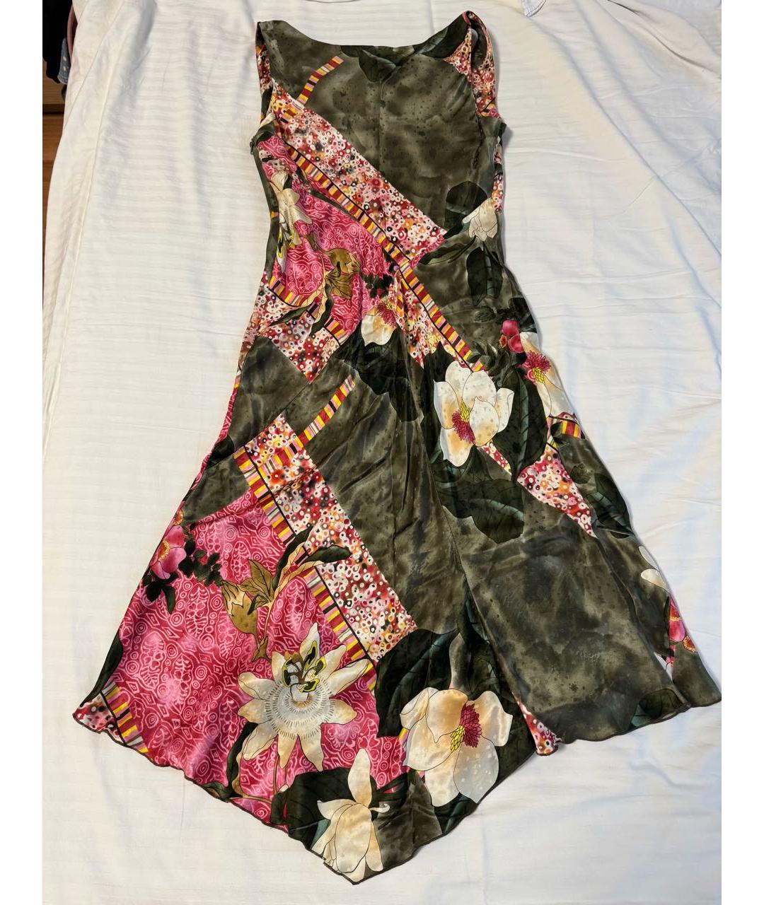 KENZO Мульти шелковый сарафан, фото 2