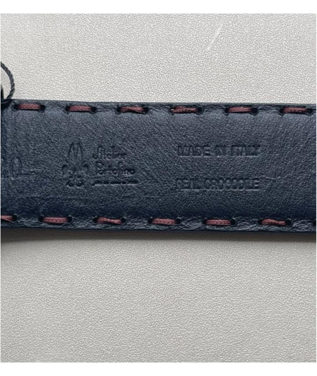 FRAME Бордовый ремень из экзотической кожи, фото 2