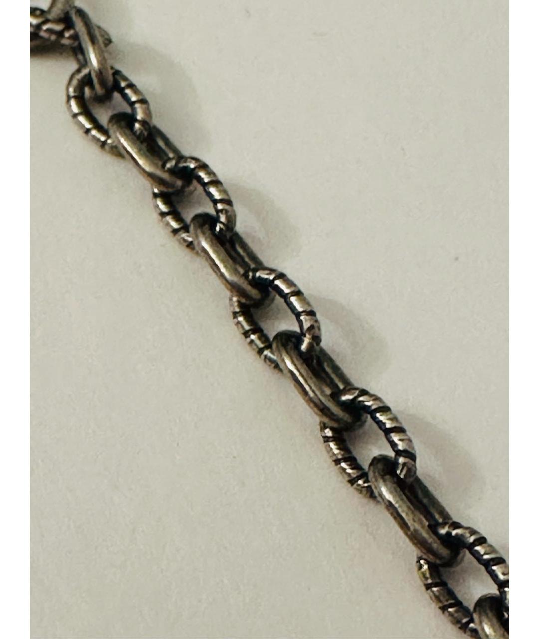GUCCI Серебряная серебряная цепочка/подвеска, фото 2