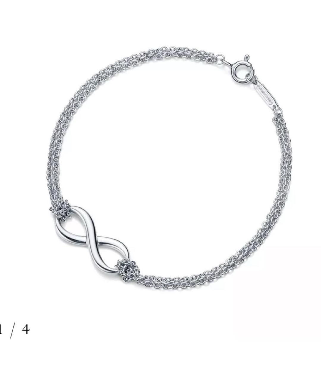 TIFFANY&CO Серебрянный серебряный браслет, фото 4