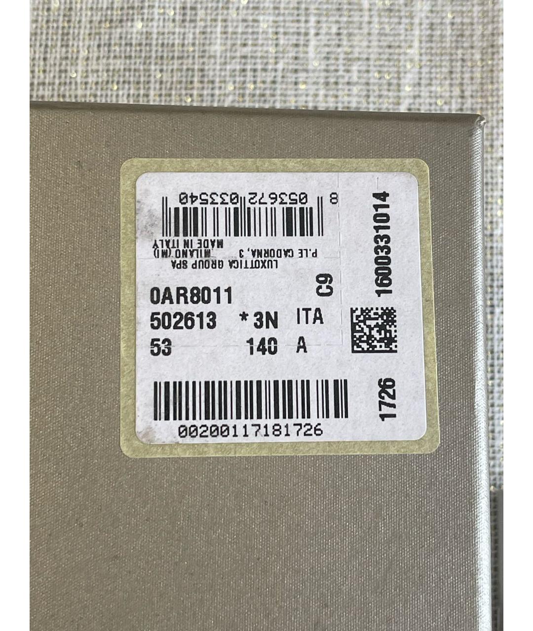 GIORGIO ARMANI Коричневые металлические солнцезащитные очки, фото 7