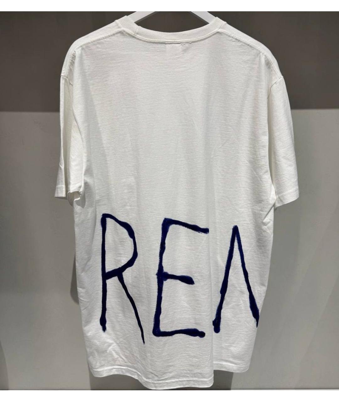 SUPREME Белая хлопковая футболка, фото 2