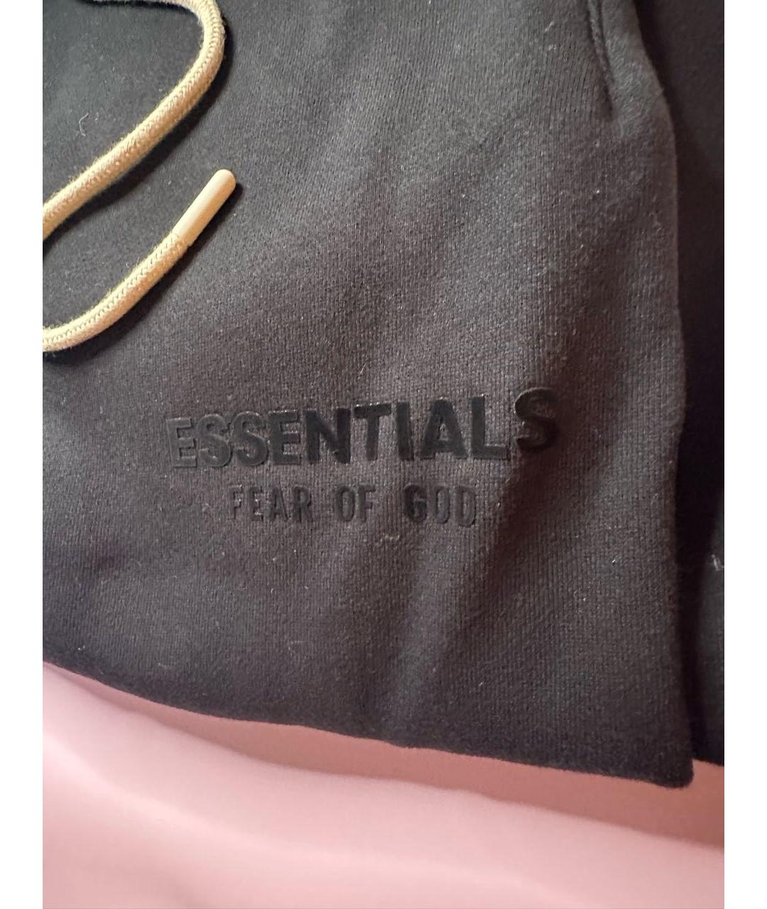 FEAR OF GOD ESSENTIALS Черные повседневные брюки, фото 3