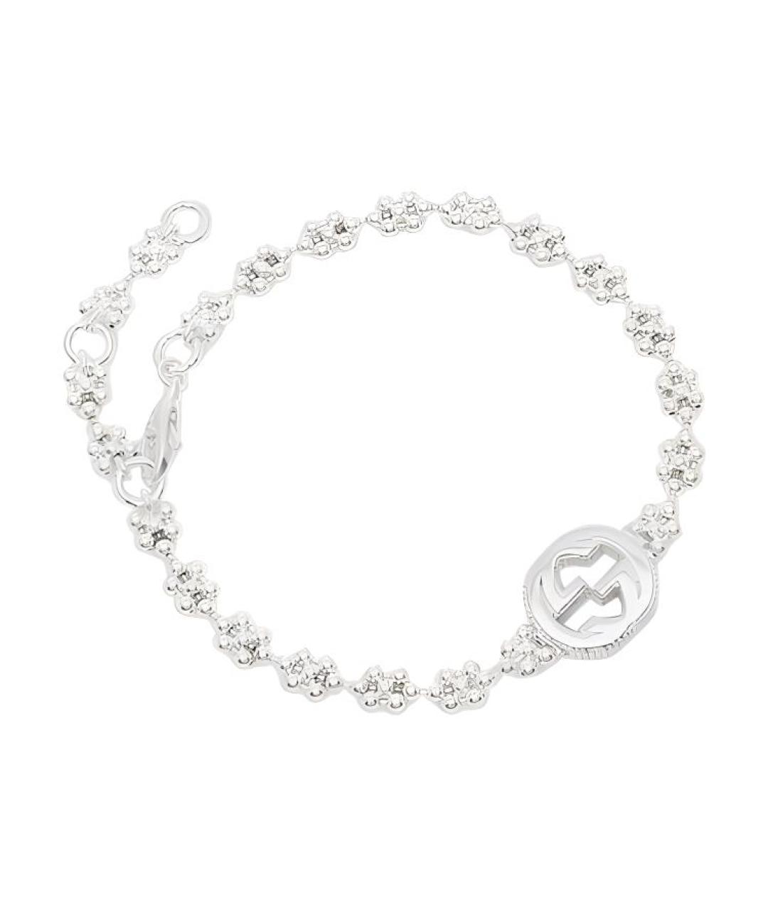 GUCCI Серебрянный серебряный браслет, фото 1