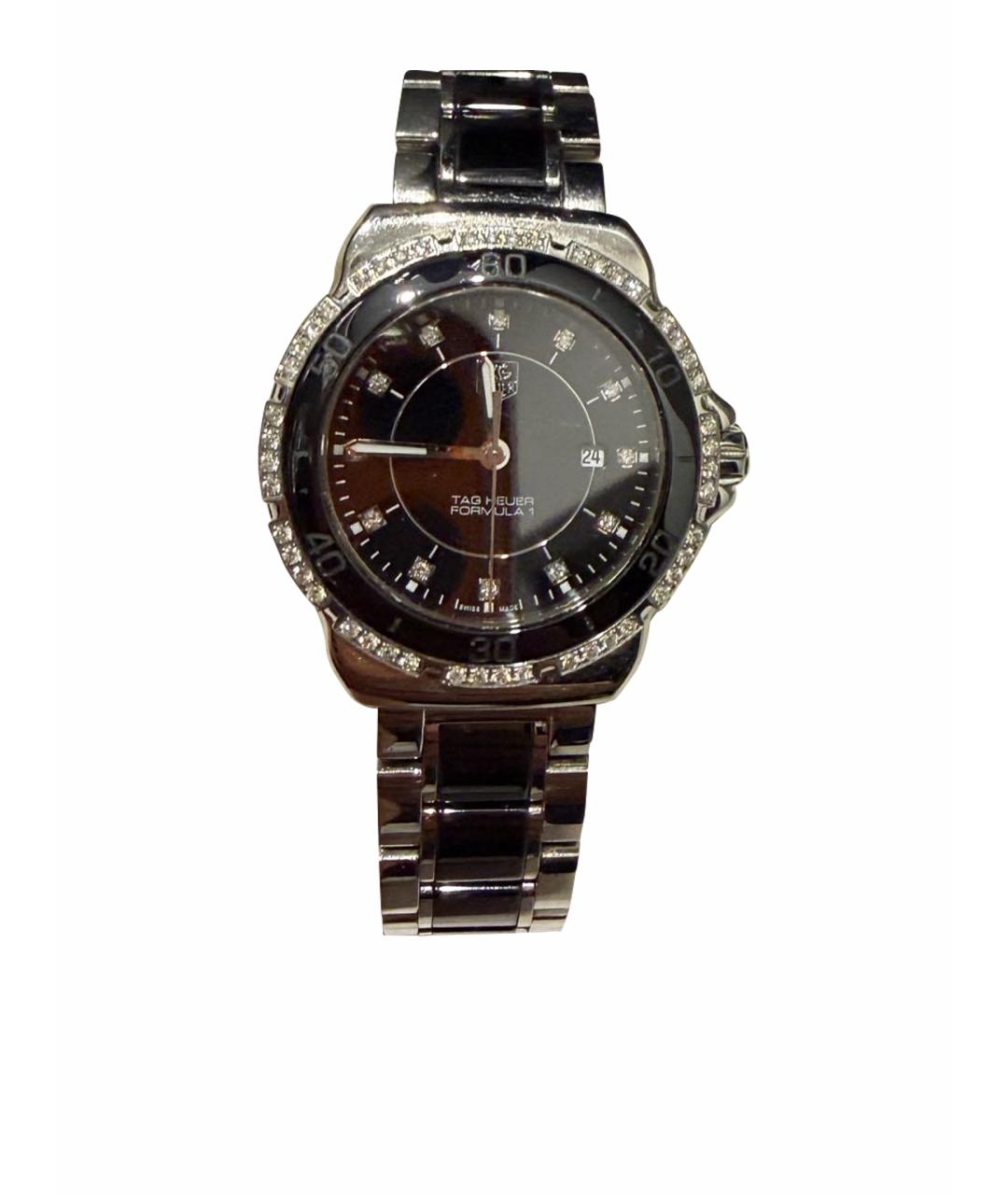 TAG HEUER Черные керамические часы, фото 1