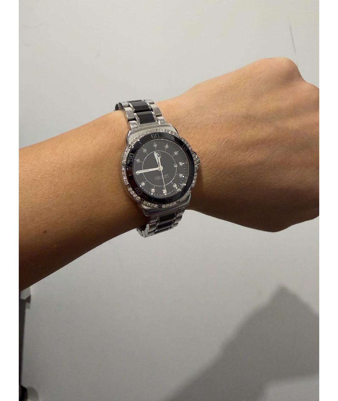 TAG HEUER Черные керамические часы, фото 4