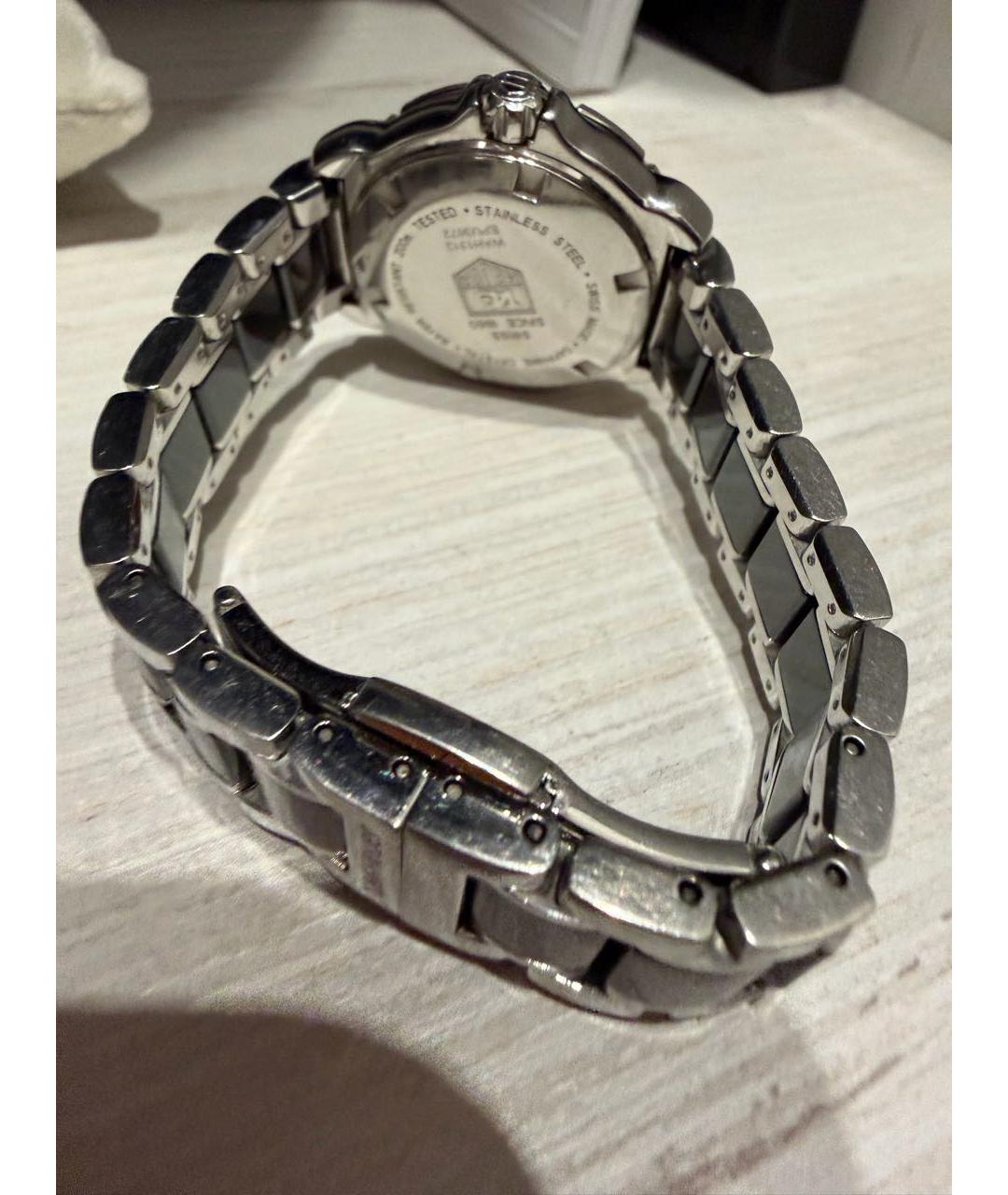 TAG HEUER Черные керамические часы, фото 3