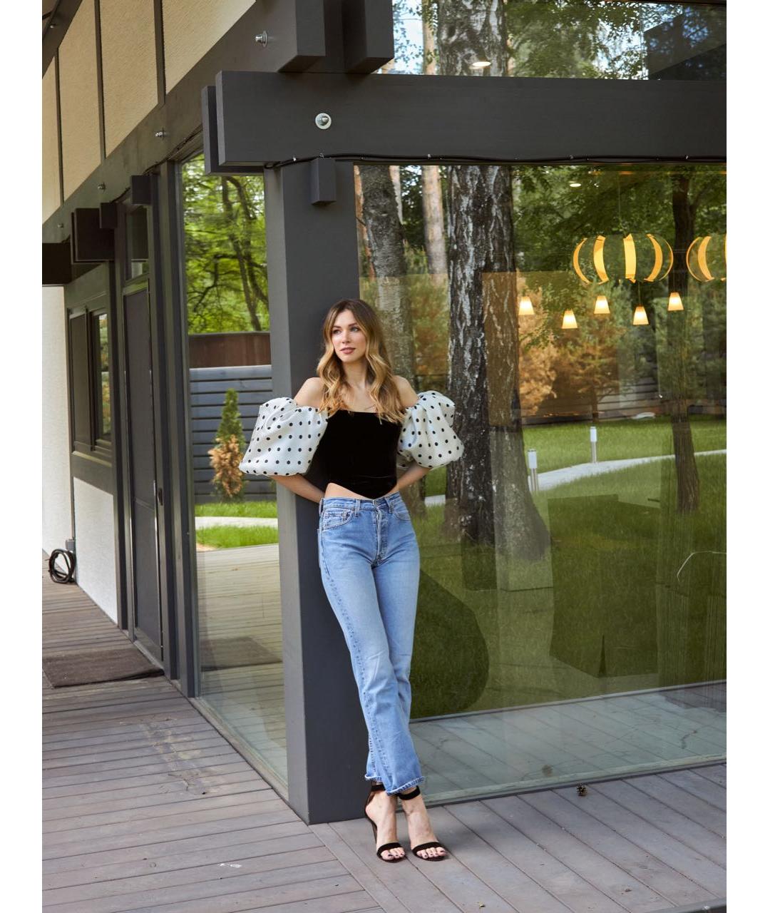 ROZIECORSETS Черный вискозный корсет, фото 5