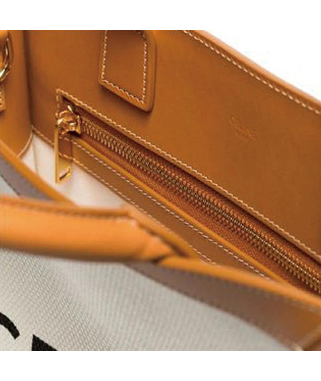 CELINE Белая сумка через плечо, фото 4