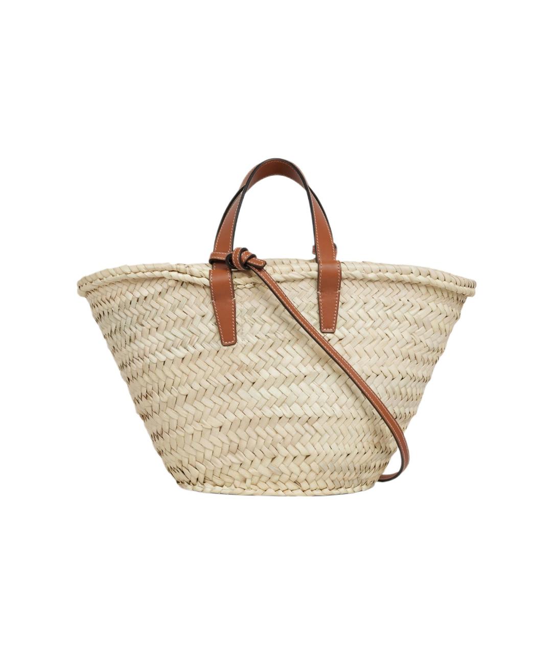 CELINE Бежевая пелетеная сумка через плечо, фото 3