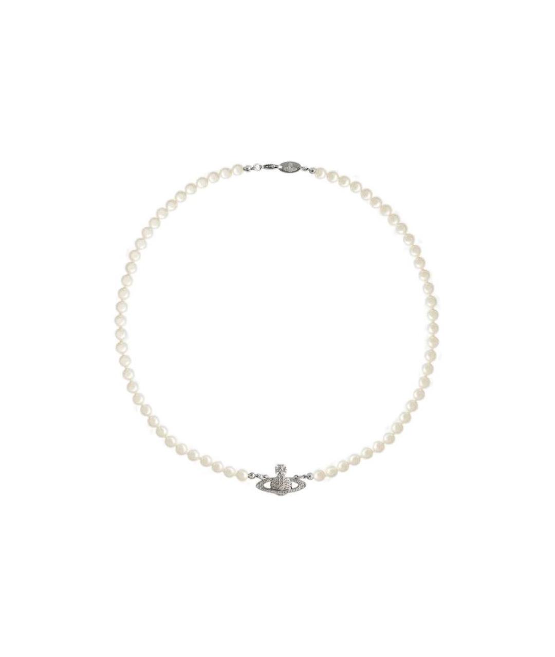 VIVIENNE WESTWOOD Серебряная латунная цепочка/подвеска, фото 1