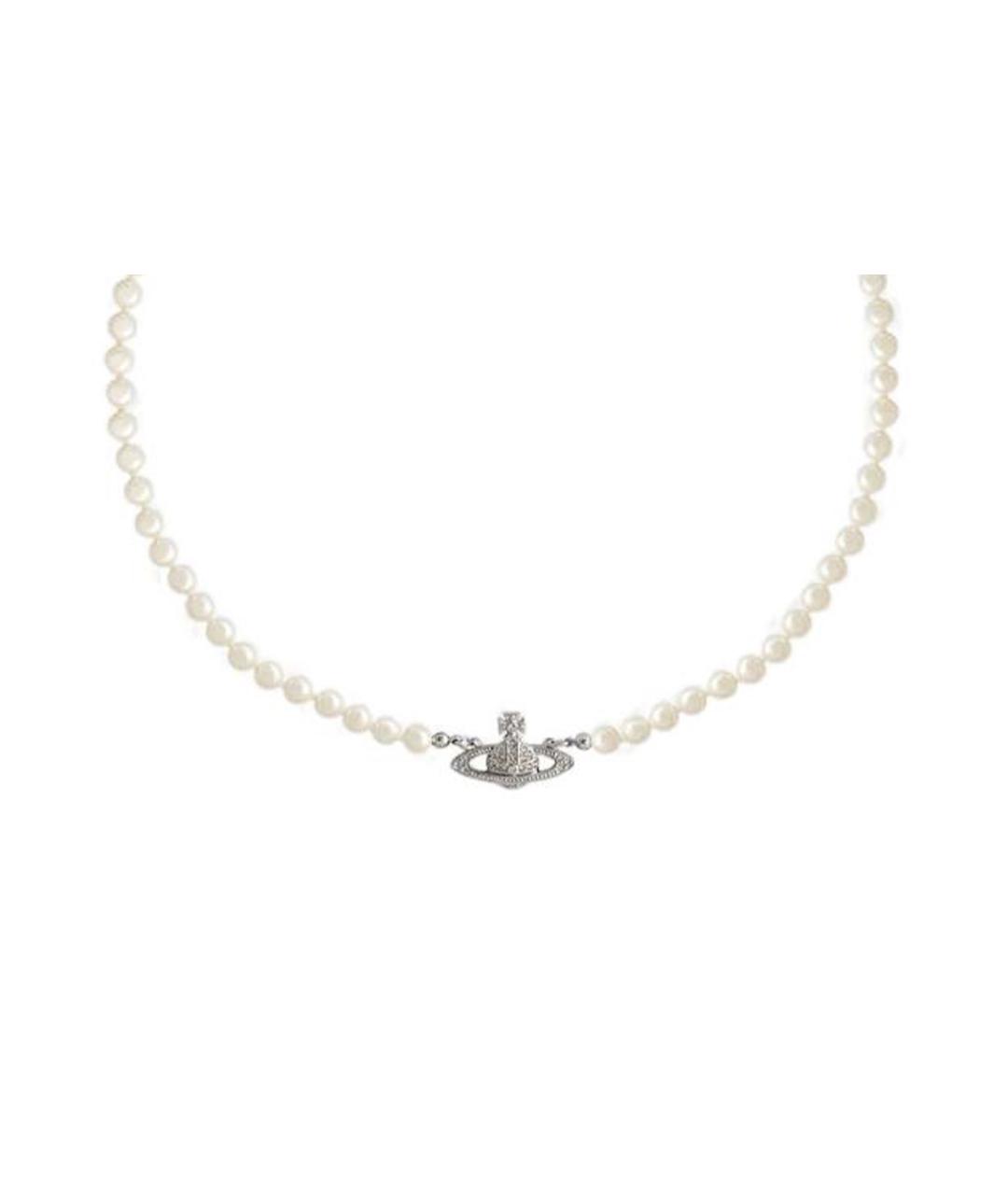 VIVIENNE WESTWOOD Серебряная латунная цепочка/подвеска, фото 2