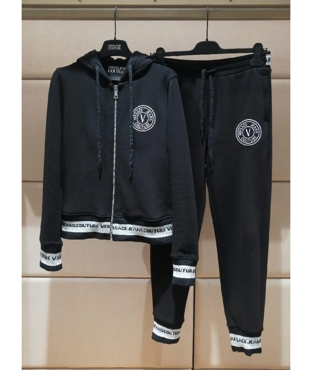 VERSACE JEANS COUTURE Черный спортивные костюмы, фото 3