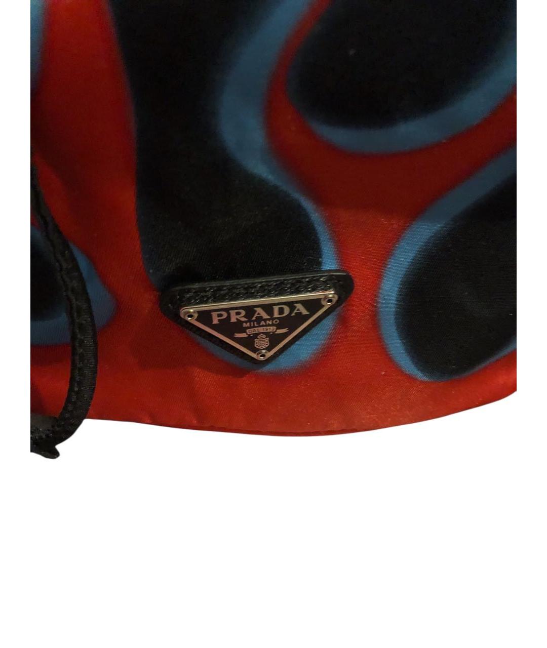 PRADA Мульти тканевая сумка с короткими ручками, фото 2