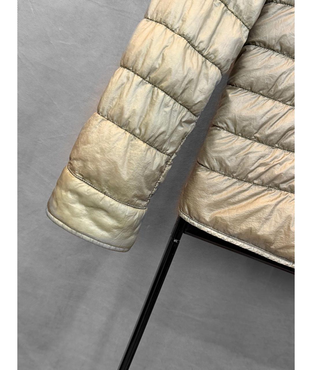 STONE ISLAND Бежевая полиамидовая куртка, фото 6