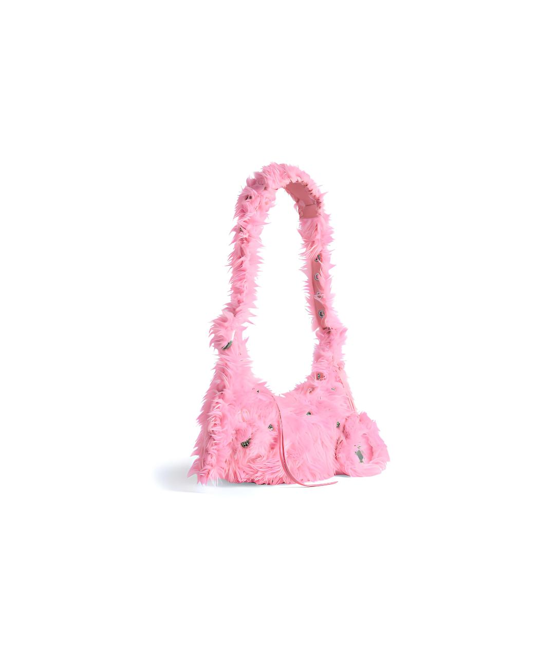 BALENCIAGA Розовая сумка через плечо, фото 2