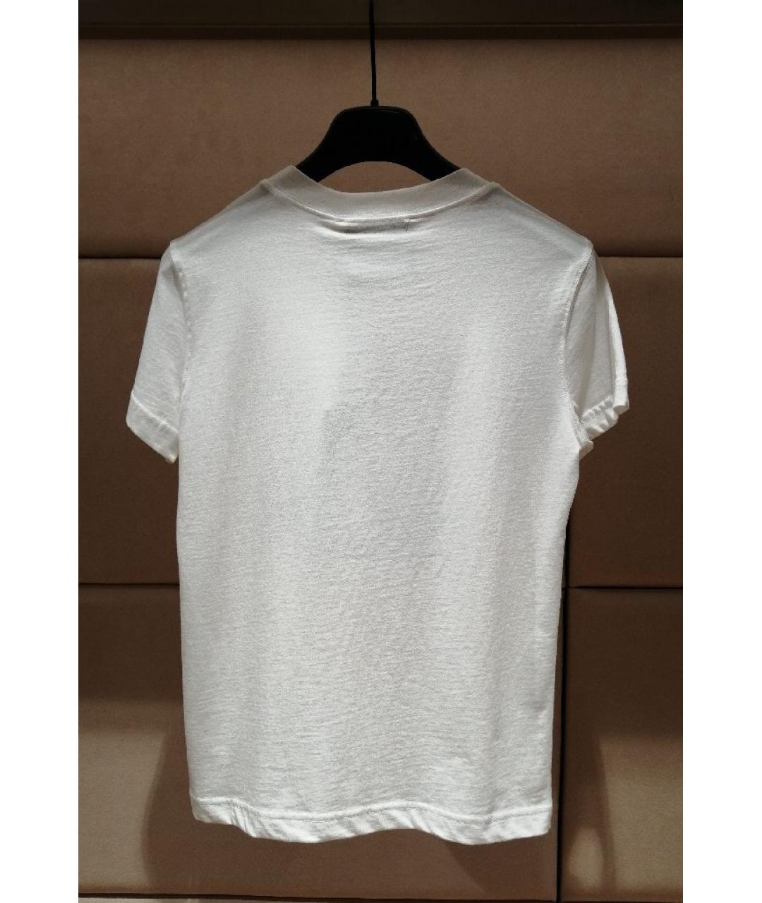 VERSACE JEANS COUTURE Белая хлопковая футболка, фото 2