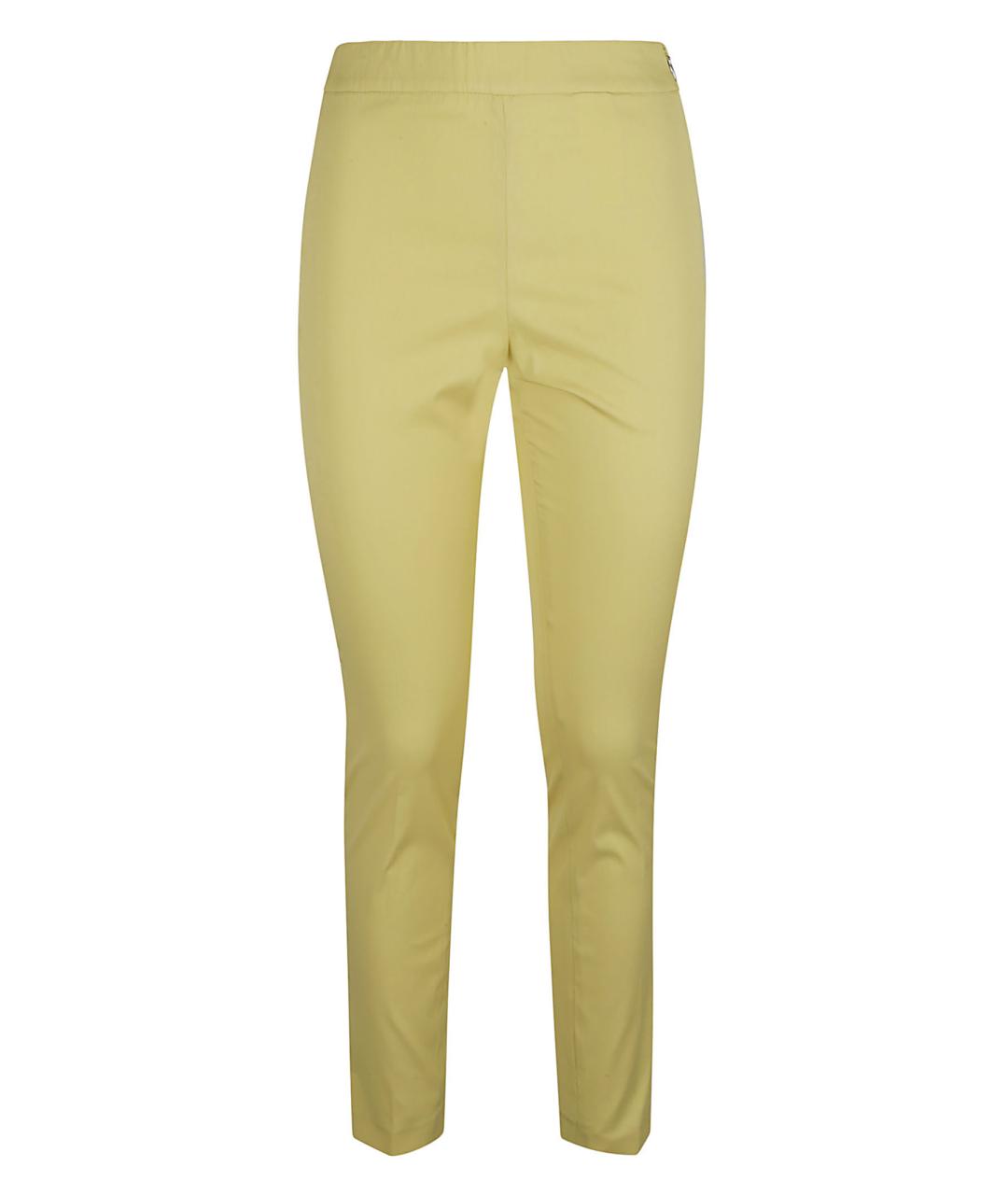 FABIANA FILIPPI Зеленые хлопковые брюки узкие, фото 1