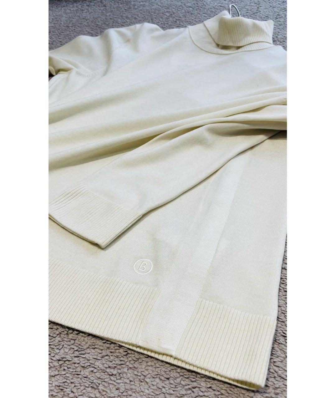 BOGNER Бежевая шерстяная водолазка, фото 5