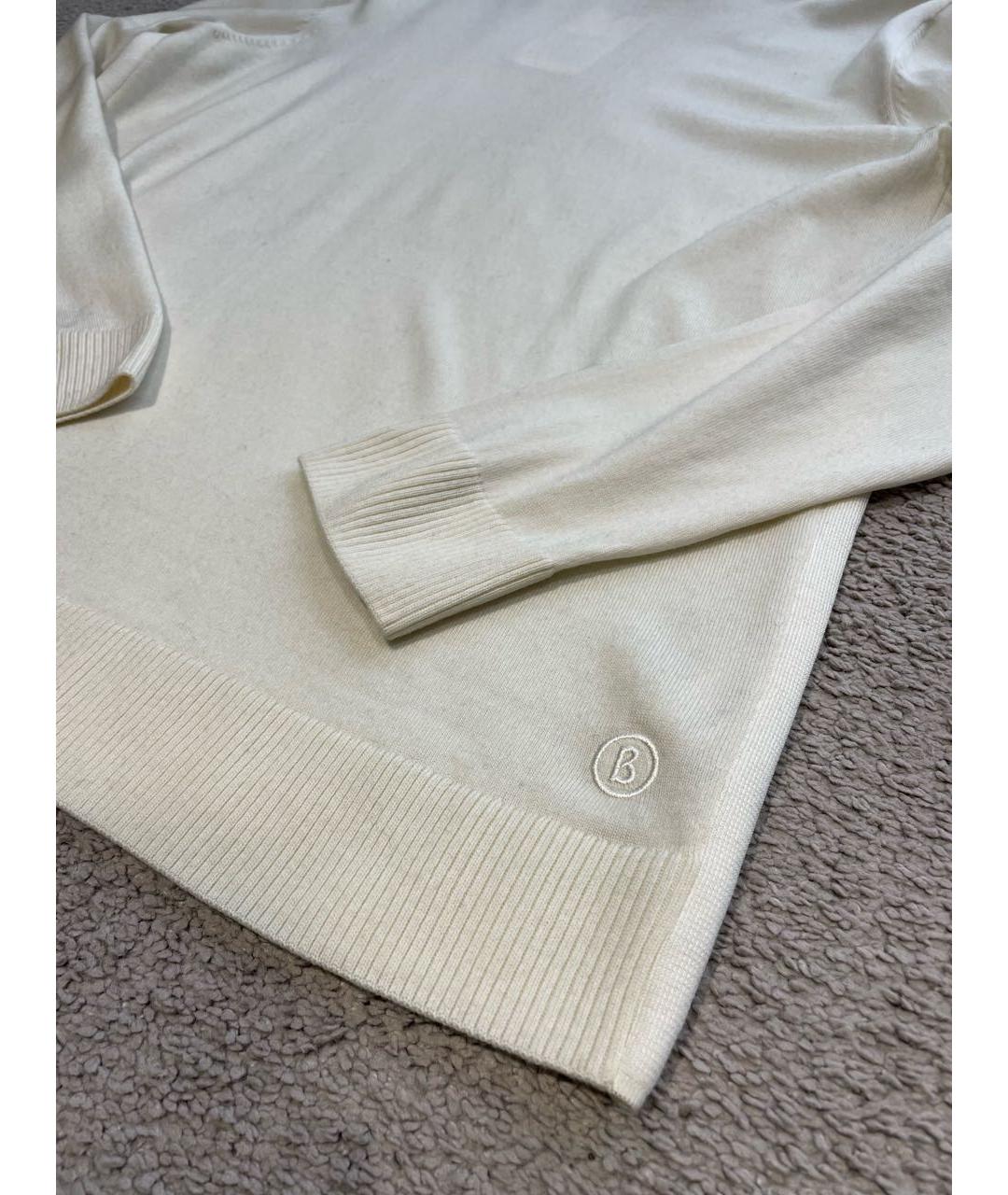 BOGNER Бежевая шерстяная водолазка, фото 4