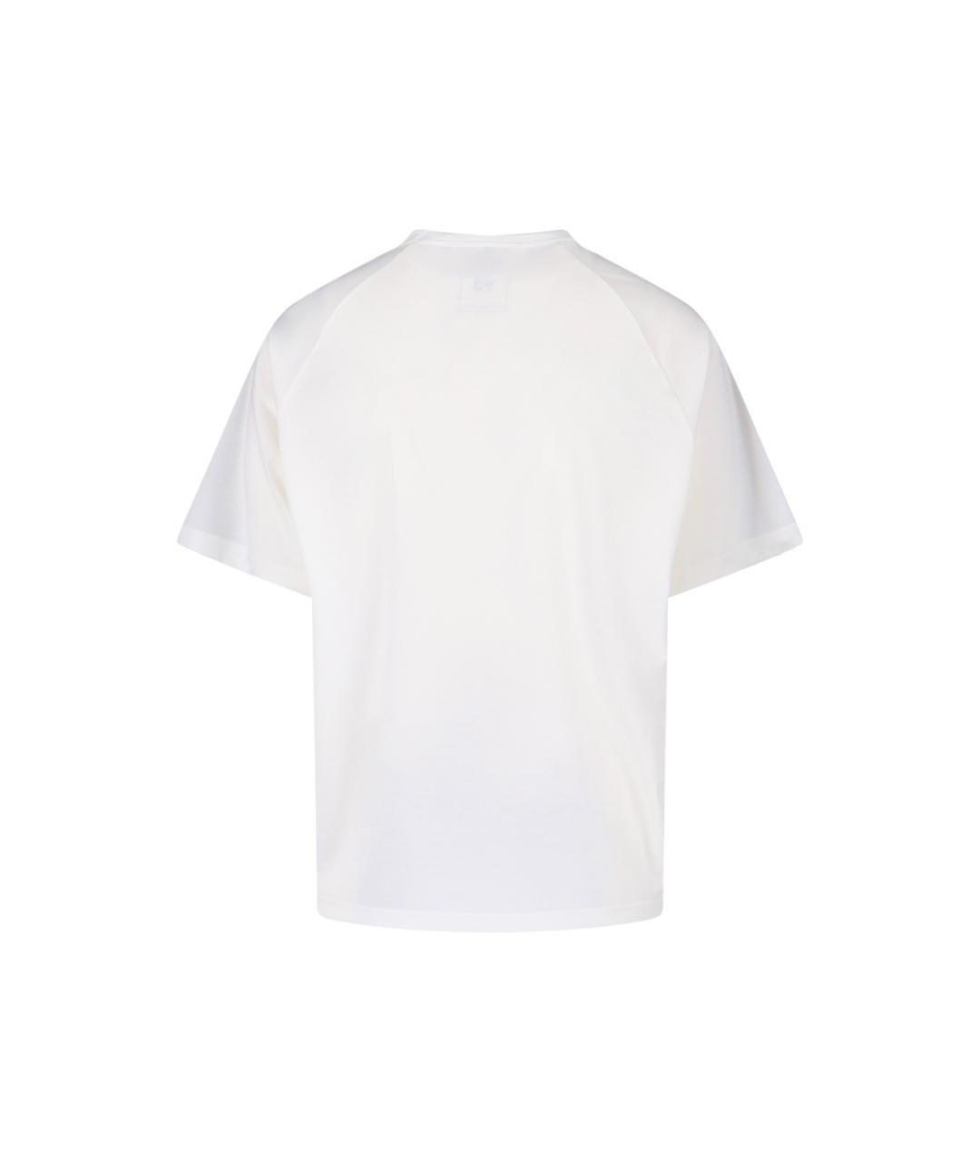 Y-3 Белая полиамидовая футболка, фото 2