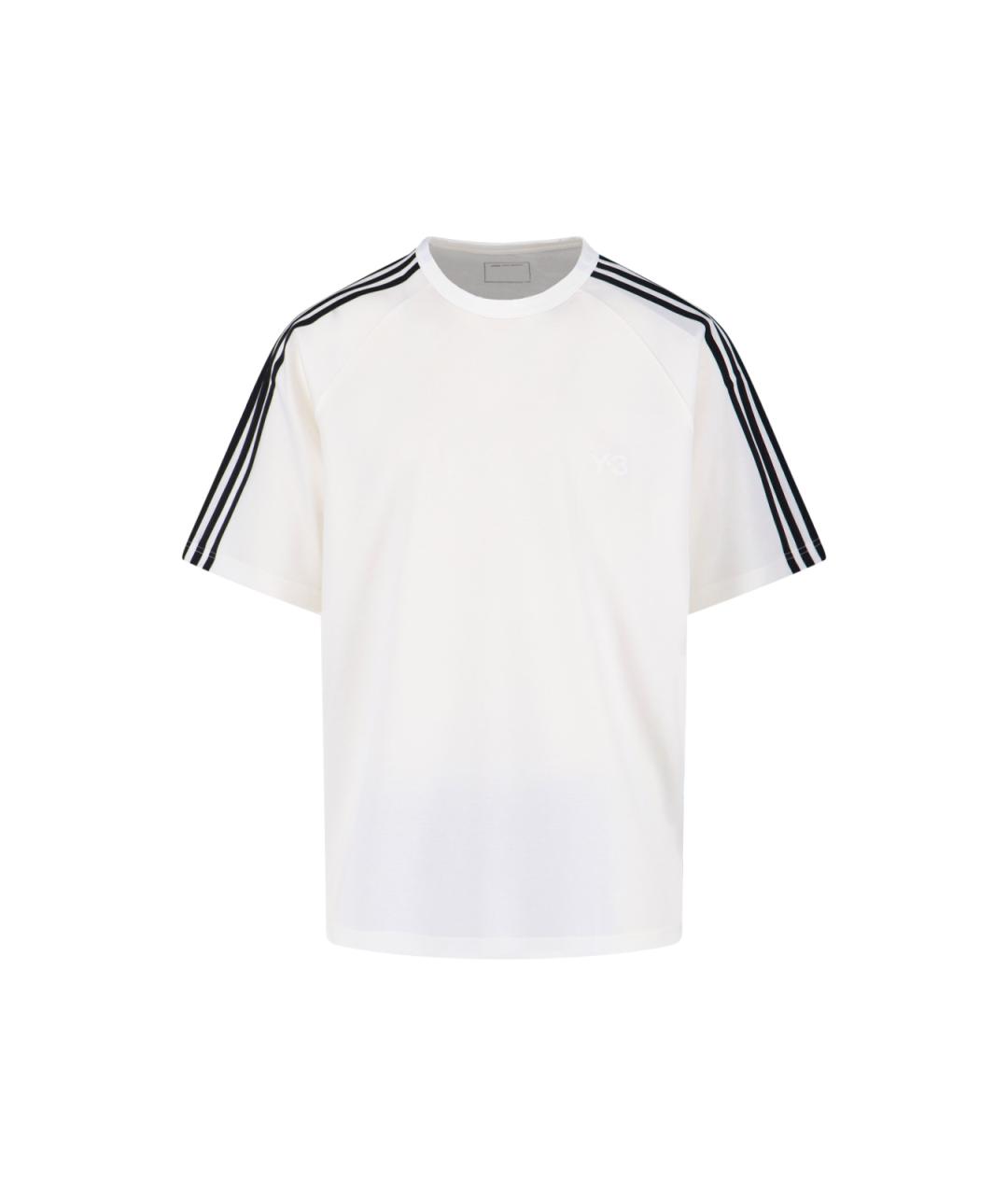Y-3 Белая полиамидовая футболка, фото 1