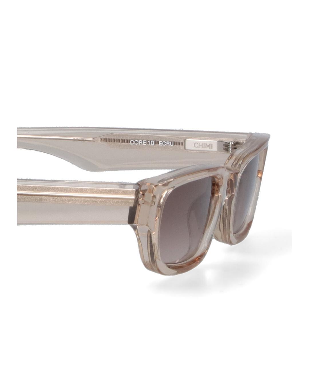 CHIMI Бежевые солнцезащитные очки, фото 3