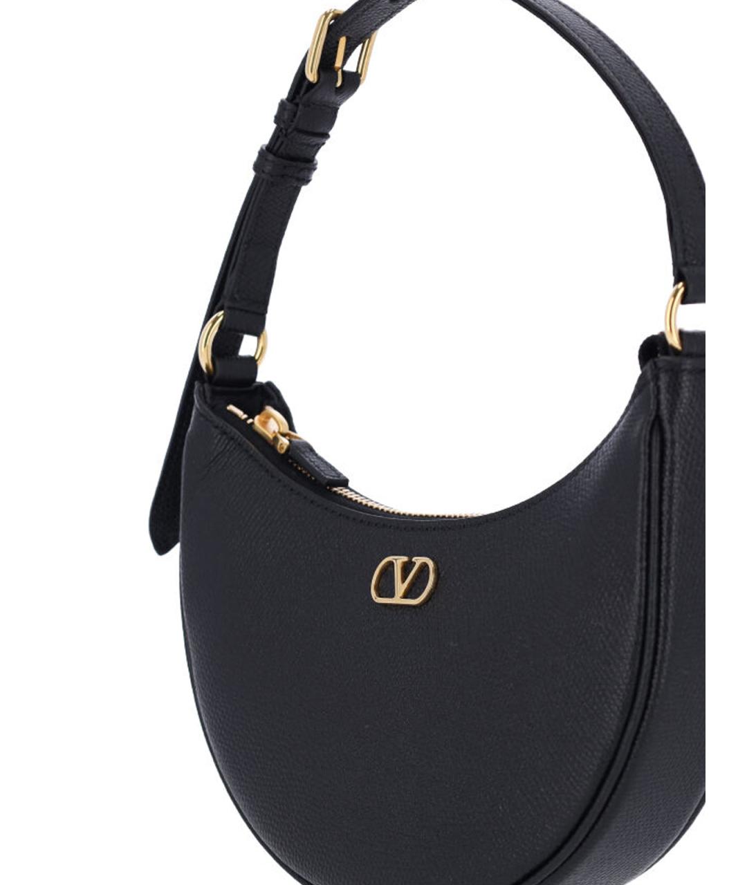 VALENTINO Черная сумка через плечо, фото 4