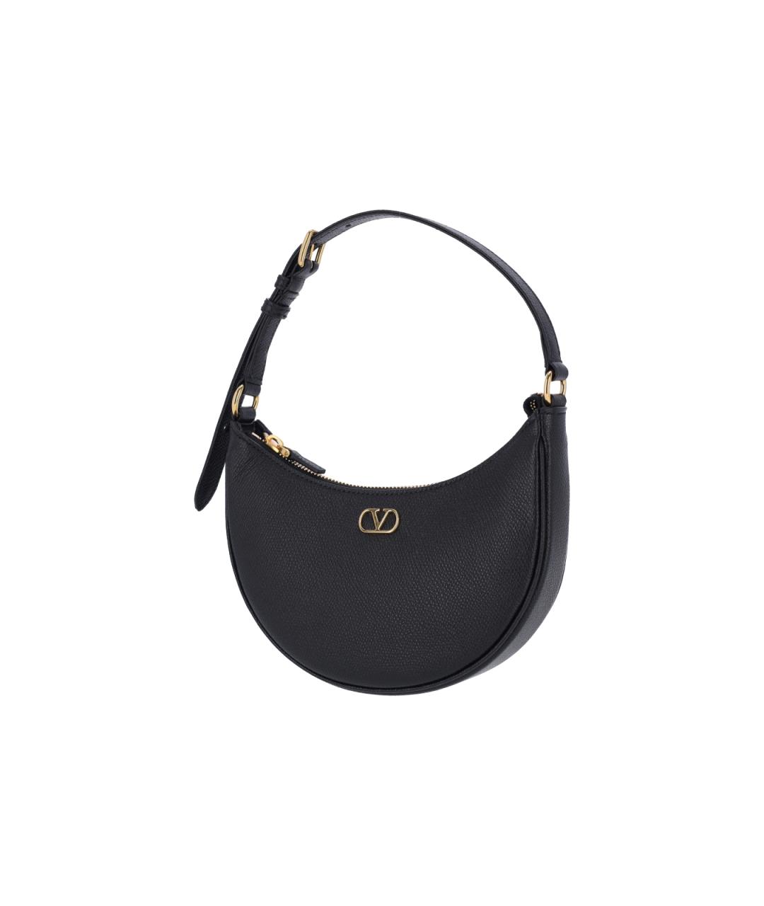 VALENTINO Черная сумка через плечо, фото 2