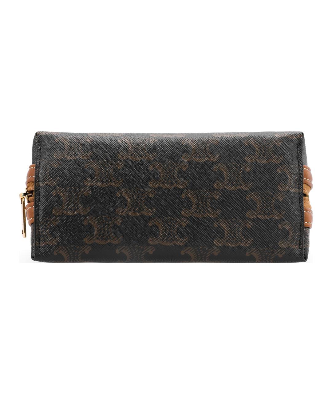 CELINE Коричневая сумка через плечо, фото 8