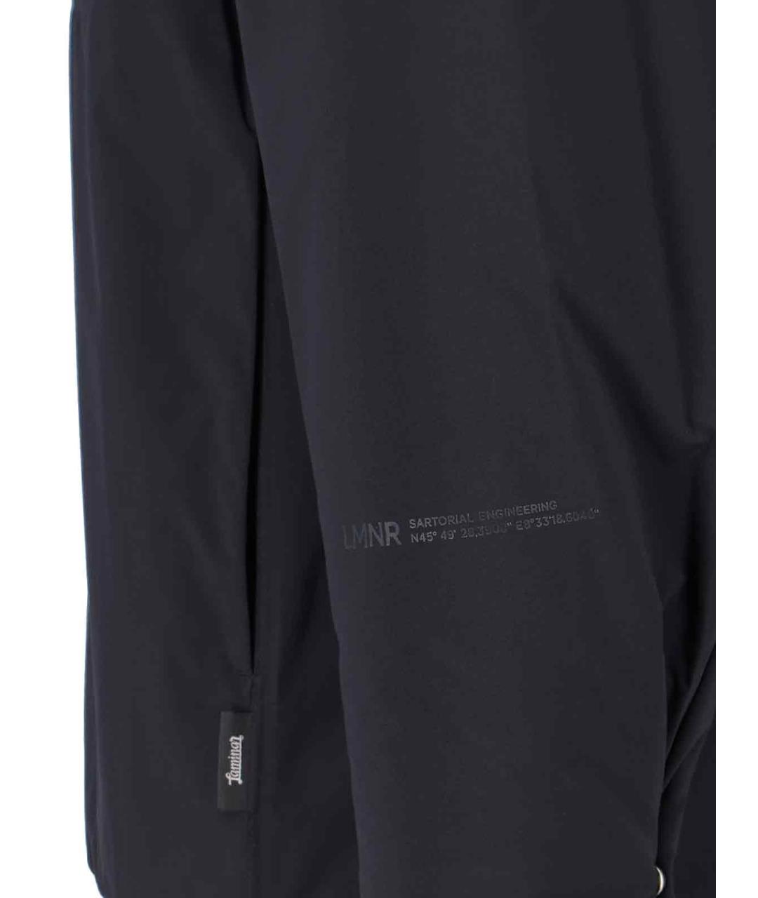LAMINAR Черная полиамидовая куртка, фото 3