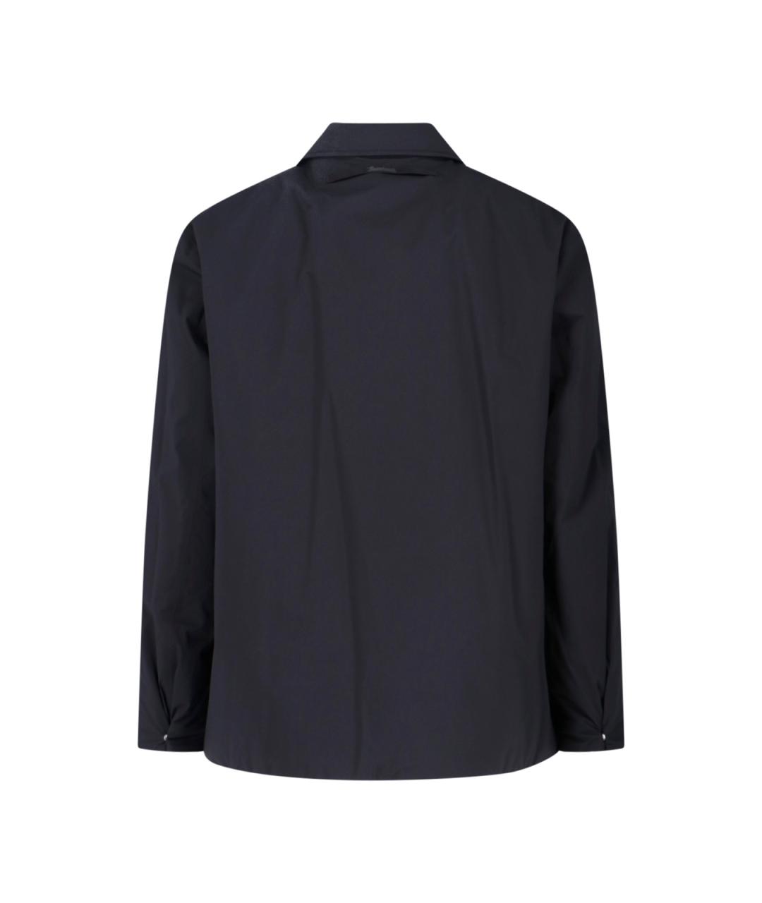 LAMINAR Черная полиамидовая куртка, фото 2