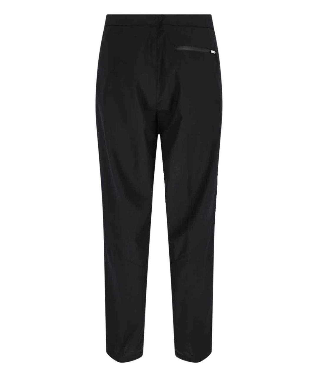 LAMINAR Черные полиэстеровые повседневные брюки, фото 2