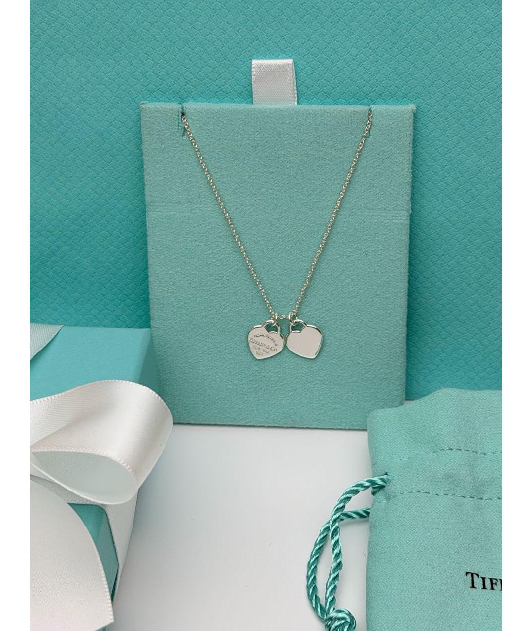 TIFFANY&CO Серебряное серебряное колье, фото 3