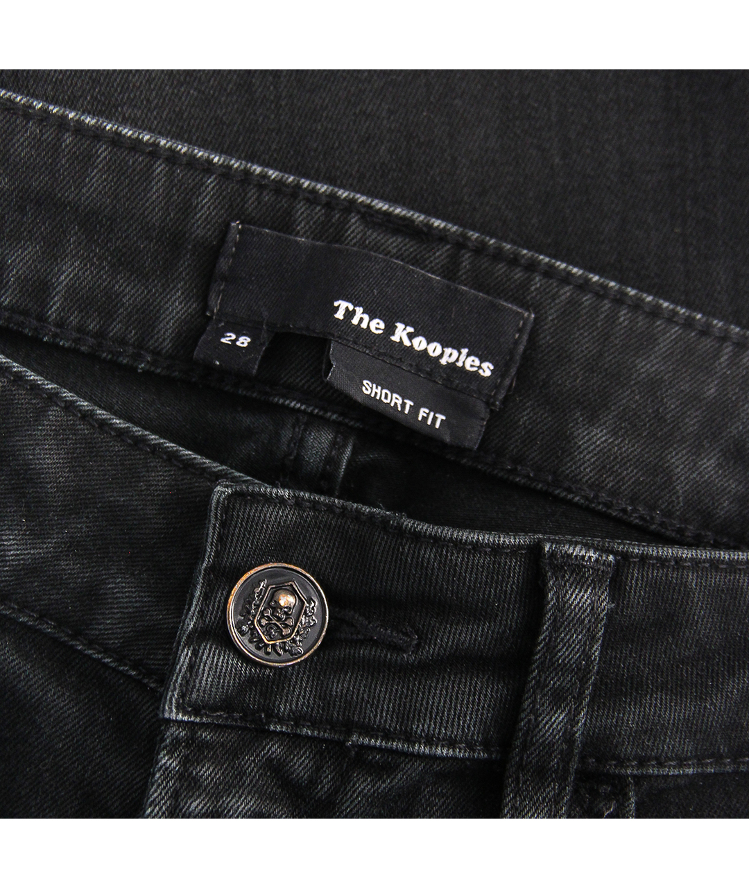 THE KOOPLES Черные хлопковые джинсы слим, фото 3