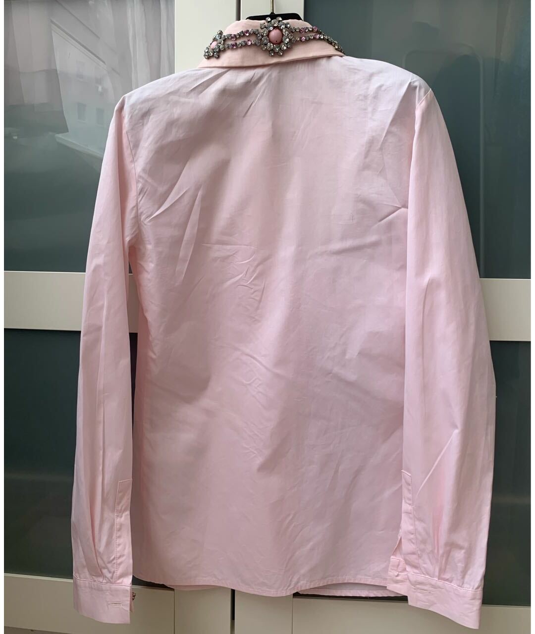 AU JOUR LE JOUR Розовая хлопковая рубашка, фото 2