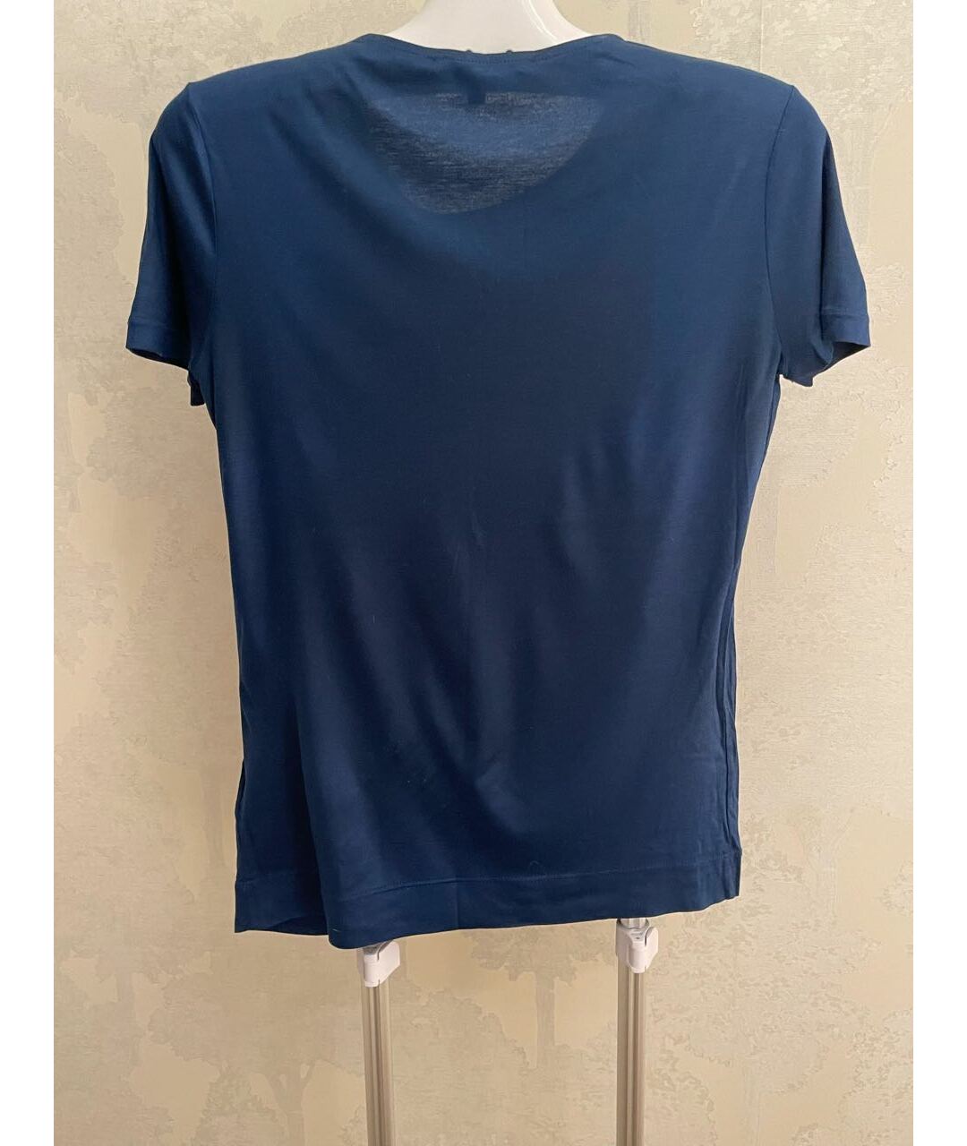 GUCCI Синяя хлопковая футболка, фото 2