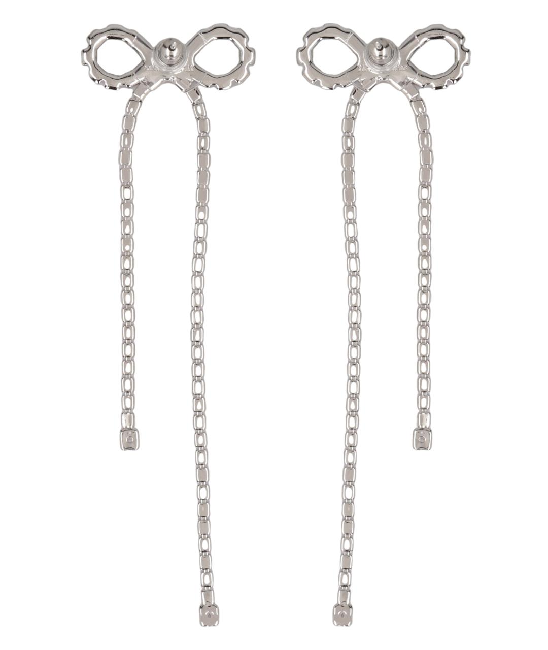 SELF-PORTRAIT Серебряные металлические серьги, фото 2